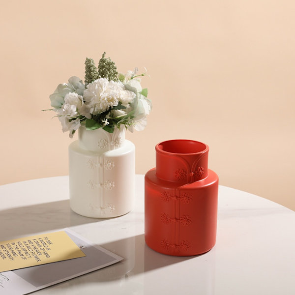 Blomstervase Blomsterpotte ORANGE L Orange L