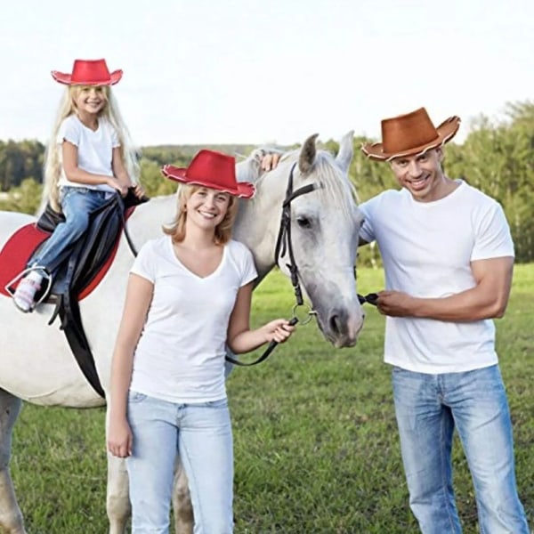 Cowboy-hattu Cowgirl-hattu RUSKEA Brown