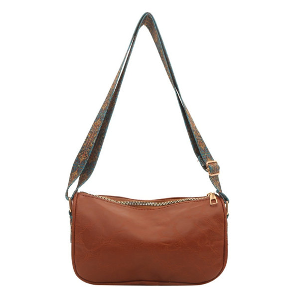 Retro Pillow Shape Laukku Olkalaukku RUSKEA Brown