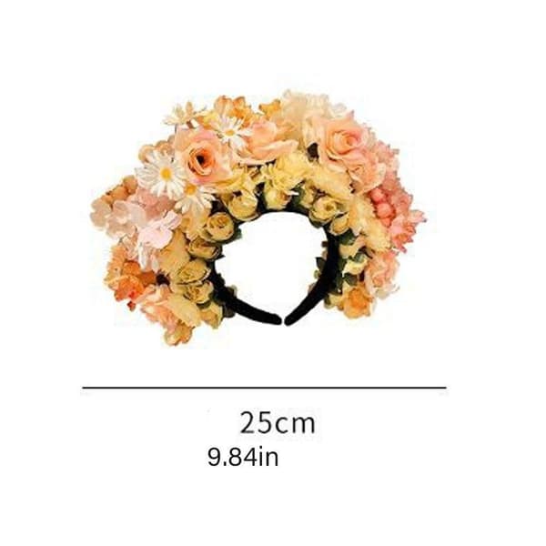 Kunstig Blomst Hodeplagg Silkeblomst Hårnål 8 8 8