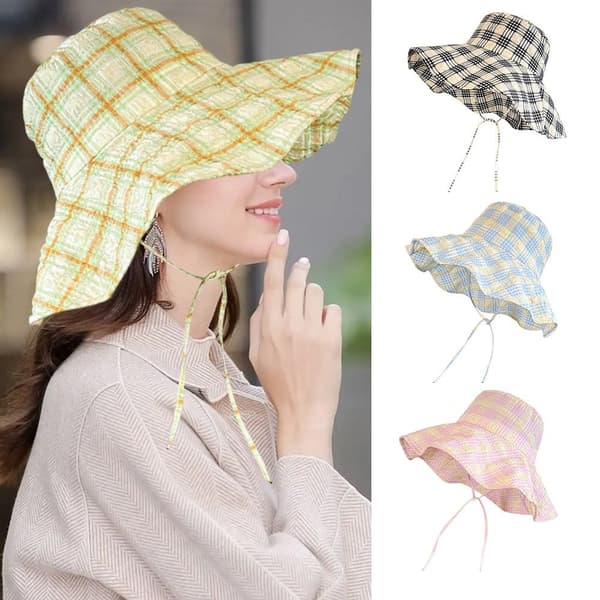 Sammenleggbar Solhatt Fiskerhatt ROSA Pink