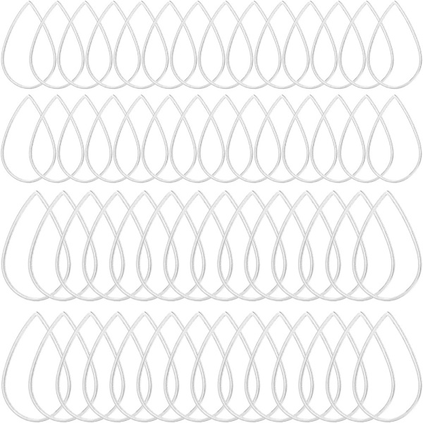 Teardrop øreringe Ørering Hoop Beading
