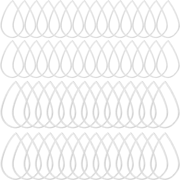 Teardrop örhängen Örhänge Hoop Beading