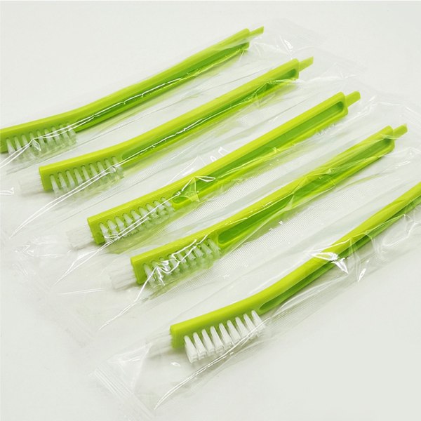 10 Stk Rengøringsbørster Spaltebørster Skrubbebørster Green 10Pcs-10Pcs