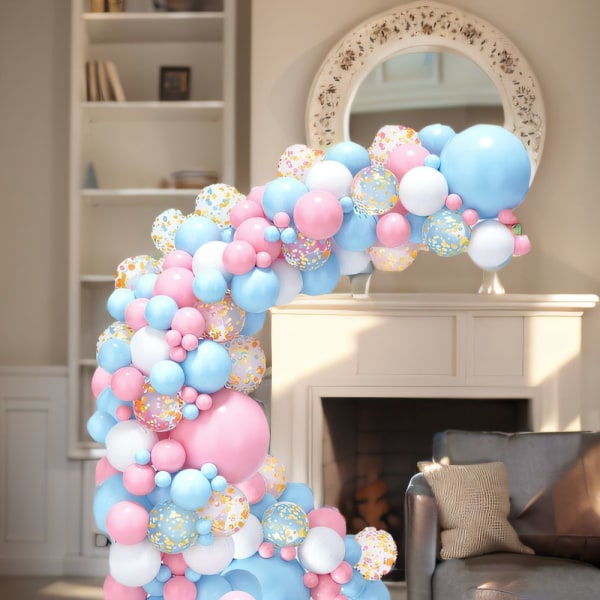 Balloon Garland Arch Kit Konfetti Ilmapallo