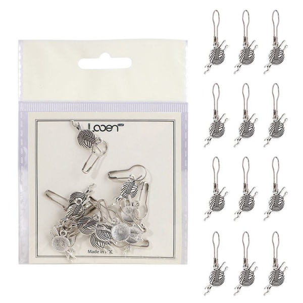 Stickningsmarkörer Nummer 0~9 stygnmarkörer A-12PCS A-12pcs