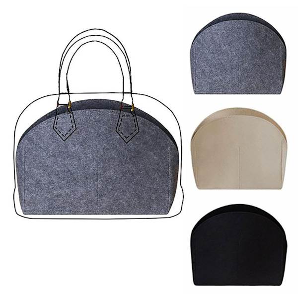 Filtinsatsväska Väskfoder BEIGE L Beige L