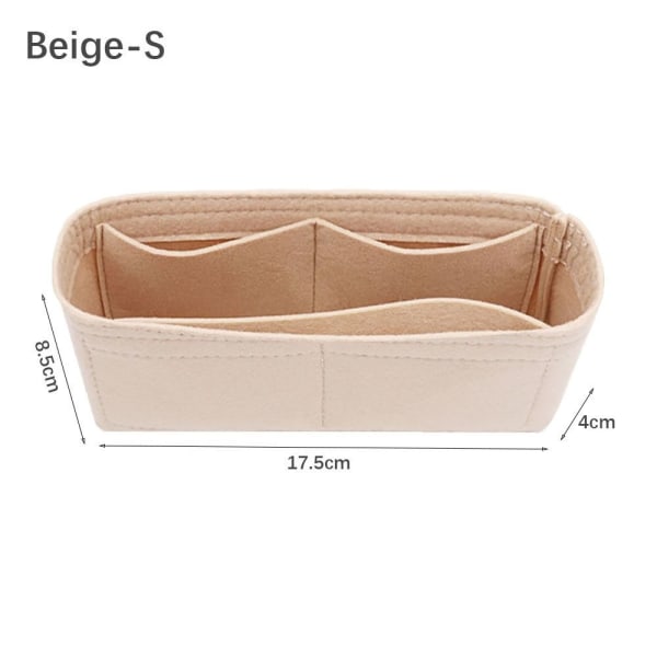 Filtindsatspose Pungforing BEIGE S Beige S