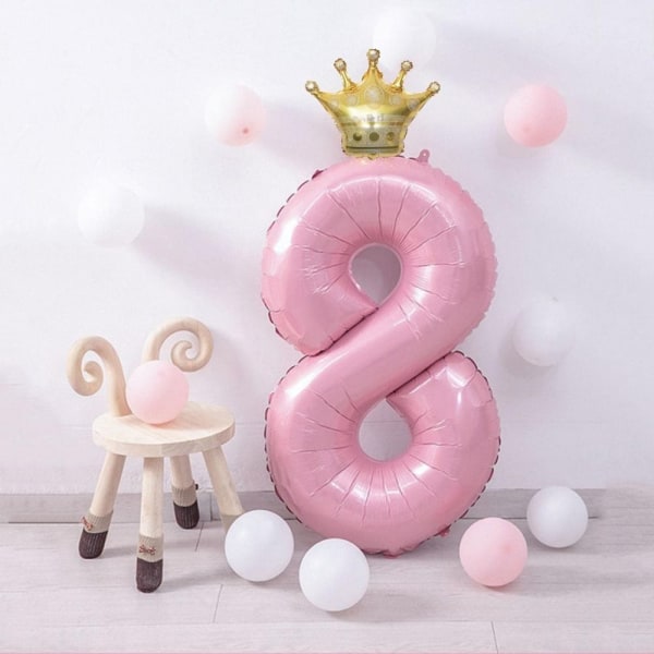 Syntymäpäivänumeropallot Jumbo Number Balloon 2 2 2
