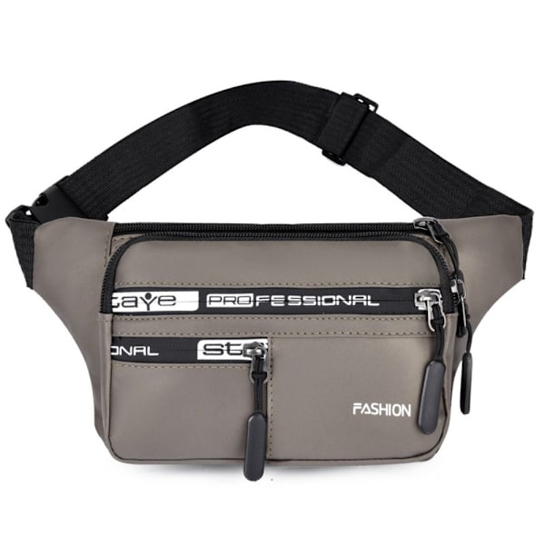 Outdoor Fanny Pack Sports Vedenpitävä Laukku KAHVI coffee