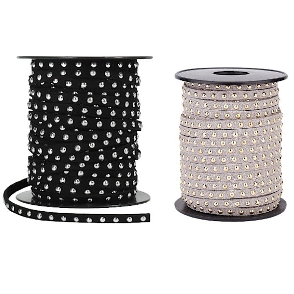 Niitti Hot Drill Velvet Nail Buckle Velvet Rope