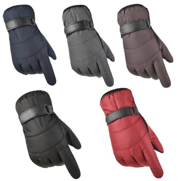 Motorcykelhandsker Skihandsker SORT Black