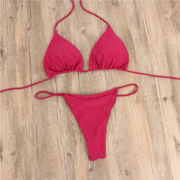 Badedrakt Bikini Sett SVART Black