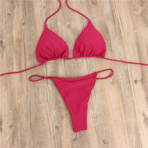 Badkläder Bikiniset SET Wine Red