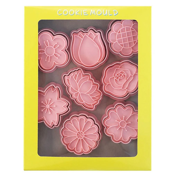 8st/ Set Cookie Cutters Set Form Cookie Stamp DIY Cake