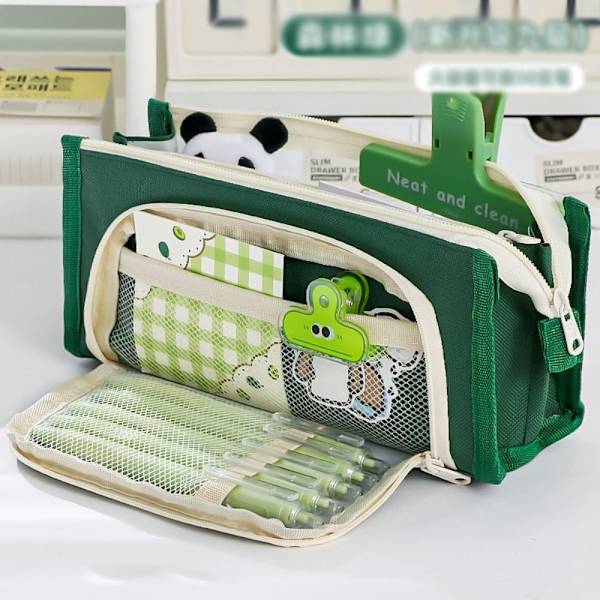 Case Kynälaukku VIHREÄ green