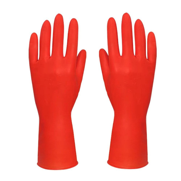 Arbeidshansker for barn Husholdningshansker for barn RØD M M Red M-M
