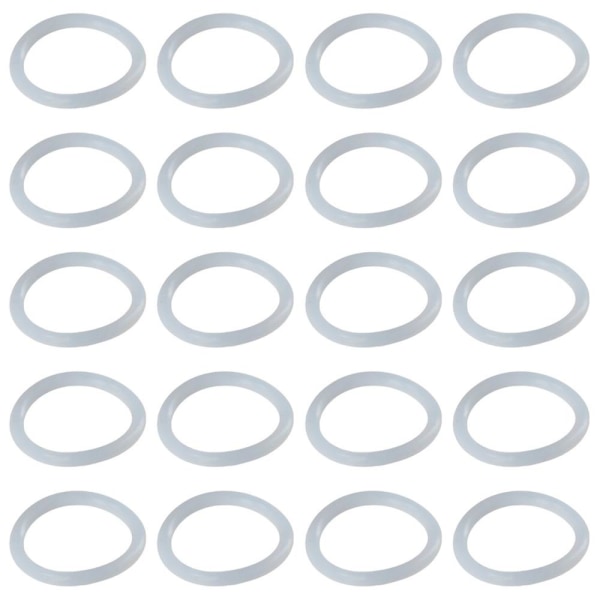 20 Stk O Ring Pakninger Kit VMQ Tætningsringe 25X3,1MM 25x3.1mm