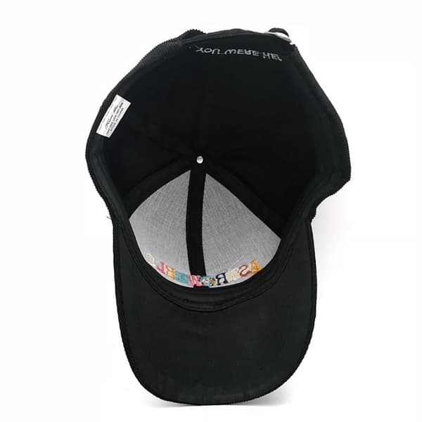 Baseballcaps brodert hatt RØD red