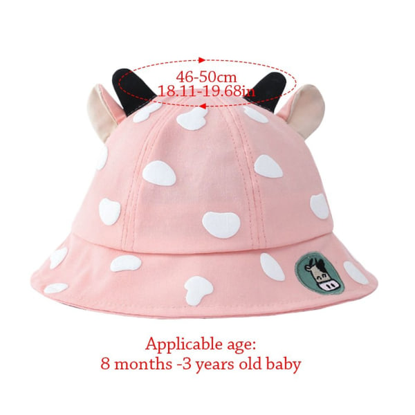 Baby Bucket Hat Solhætte SORT STIL 1 STIL 1 Black Style 1-Style 1