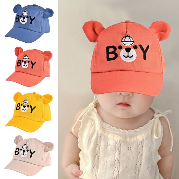 Baby baseball cap solhatt ORANSJE Orange