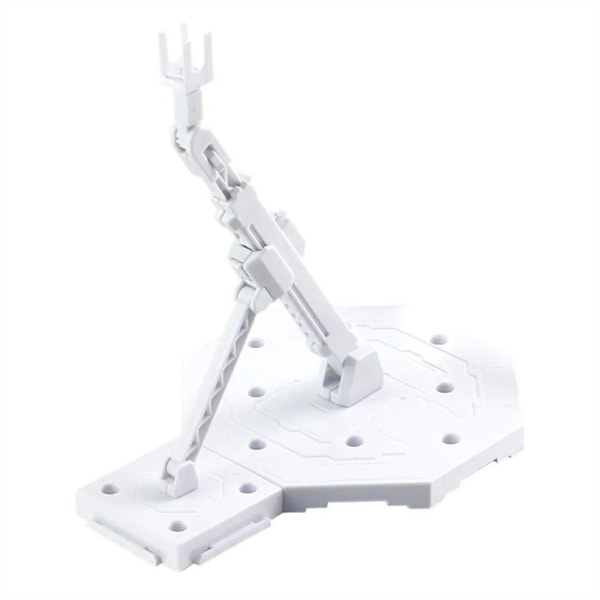 Modell Figur Bracket Display Stand HVIT HVIT White