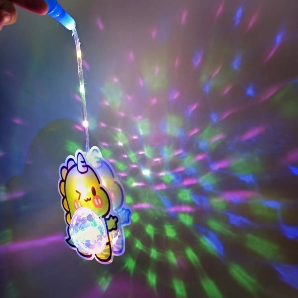 Flash Lantern Flash Lysende Lantern Light Up Toy Random Style