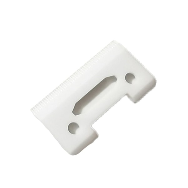 Barber Clipper Keramisk Blade Hårtrimmer Kutterhode HVIT white