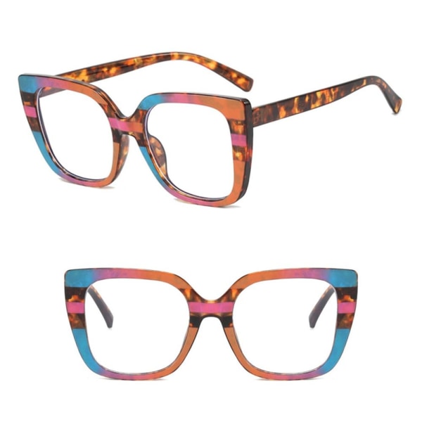 Anti-Blue Light Glasses Square Eyeglasses 7 7 7