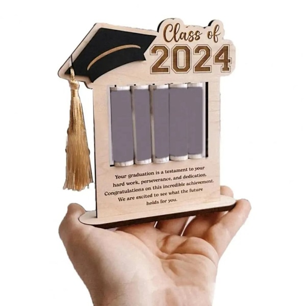 Graduation Money Holders Graduation Card SVART black