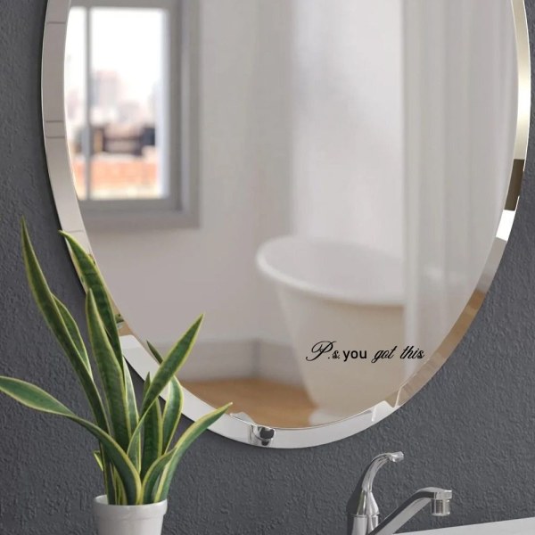 3kpl/ set Rearview Mirror Decal Autopeilitarrat HELLO hello beautiful