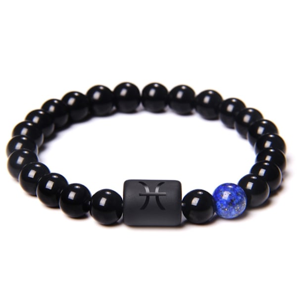 Beads Par Armbånd Elastisk Charm Armbånd FISKENE FISKENE Pisces