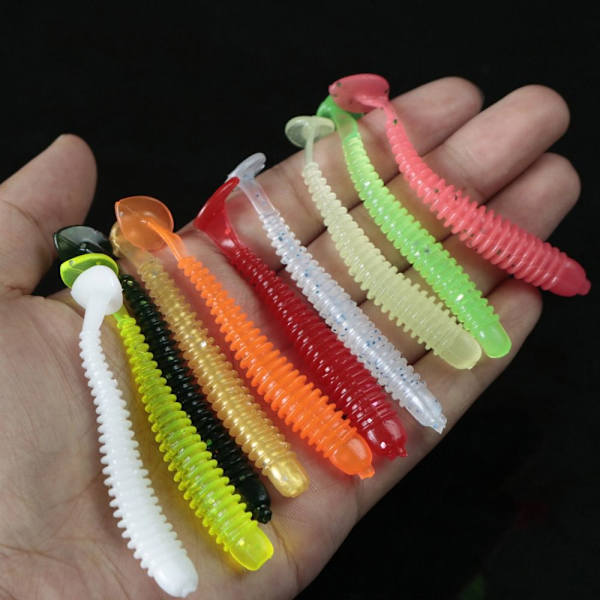 Kalastus Soft Lures Fishing Jig Lure RED red