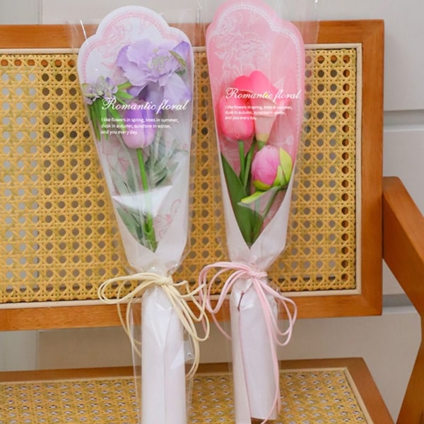 10 stk. Blomsterindpakningspose Blomsteremballagepose B B B