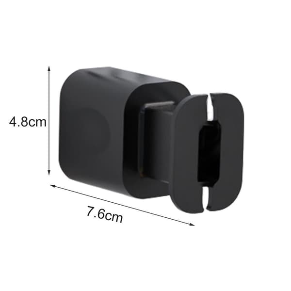 Silikone Oplader Beskytter til iPhone SORT Black