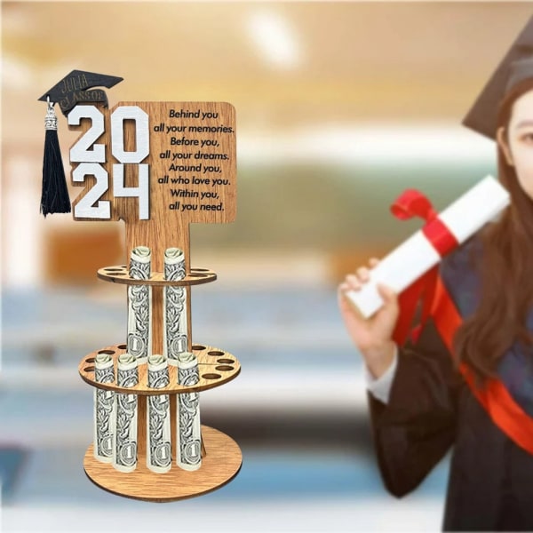 2024 Graduation Gift Wallet Tillykke Graduation A A A