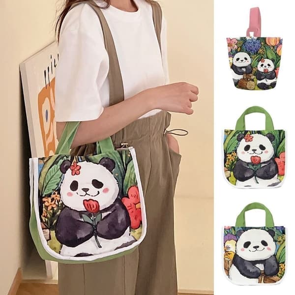 Panda Bøtteveske Matpose 4 4 4