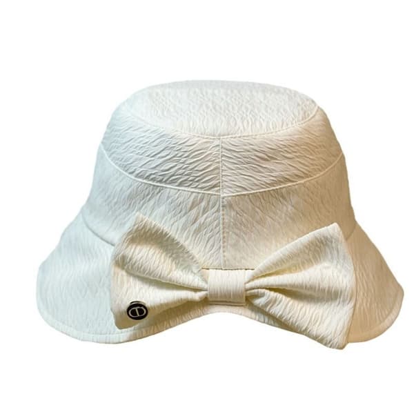 Bucket Hat Damehat HVID white