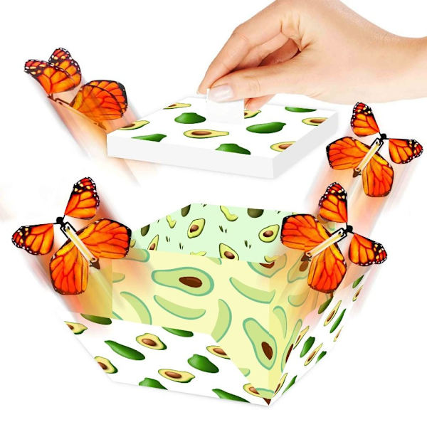 Surprise Flying Butterfly Box Creative Bounce Box E E E