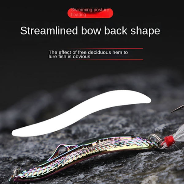 Fiskedrag artificiellt bete 10.5GE E 10.5gE