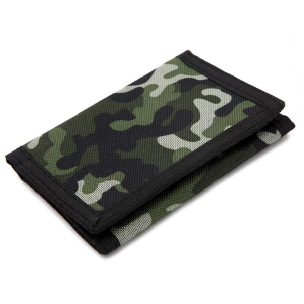 Camouflage Slim Wallet reisemyntveske KHAKI khaki