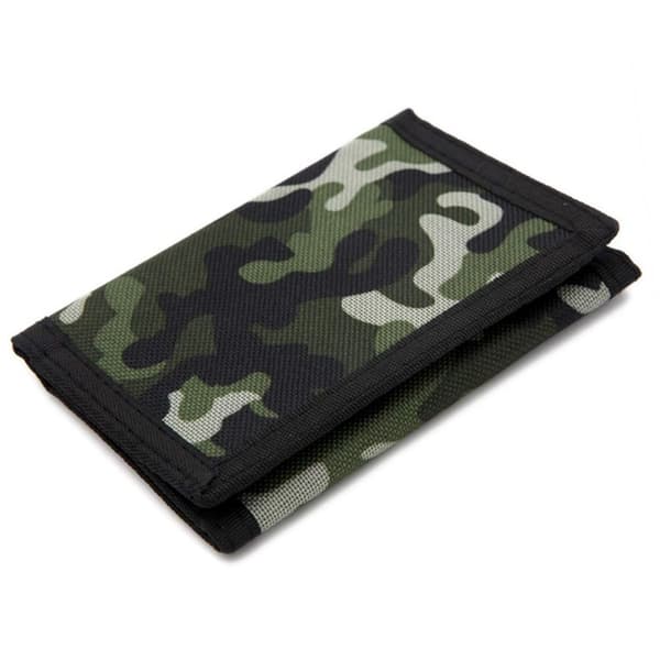 Kamouflage Slim Wallet Reseplånbok GRÅ grey