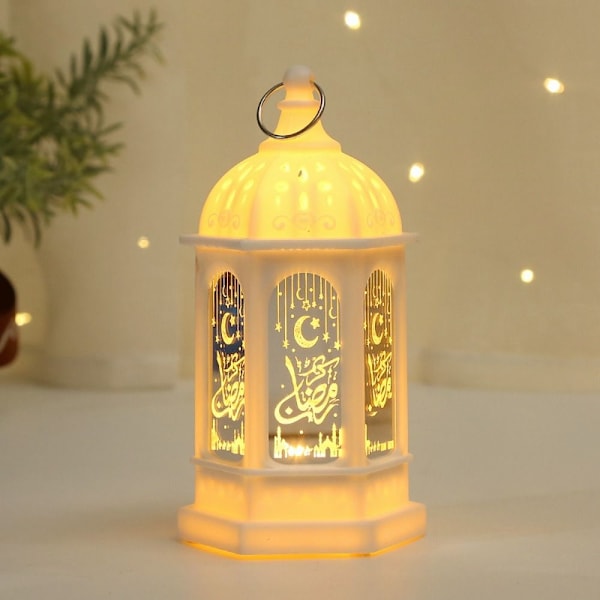 EID Mubarak Belysningsdekoration Bärbar LED Palatslykta