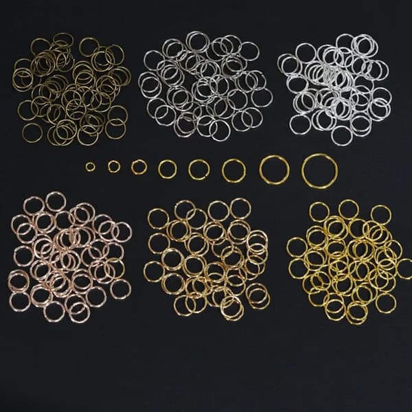 Öppna hoppringar, klyvringar, kopplingar 6MM4 4 6mm4