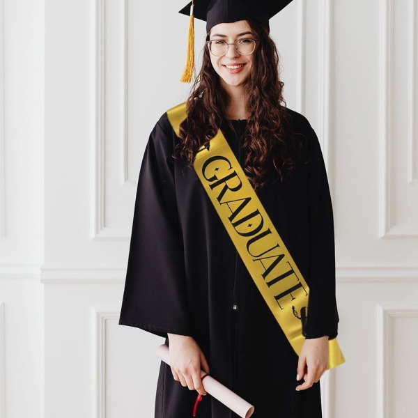 I GRADUATED Sash Graduate Skulderrem SORT I GRADUATED I black I GRADUATED-I GRADUATED