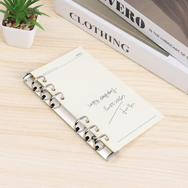 2STK A5 Ringbind a5 Ringbind 6 Ring a5 Notebook 6-hullers Ringbind