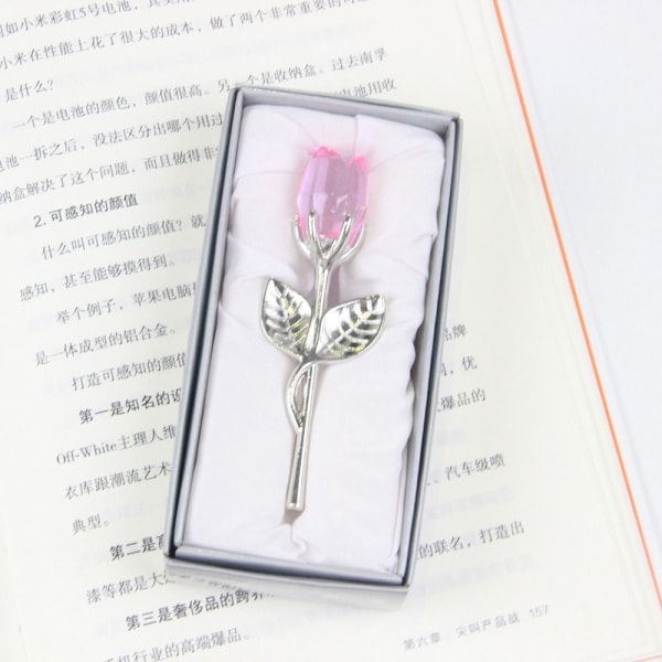 Krystal Rose Ornament Hjem Dekoration Ornamenter C C C