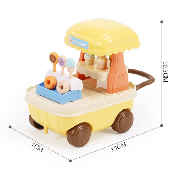 Dukkehus Miniatyrseng Dekorativ treplate BEACH SERIES Beach series