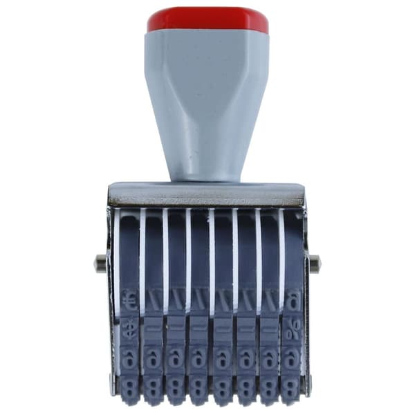 Nummerstempel Rollerstempler 7MM4 SIFFER 4 SIFFER 7mm4 digits