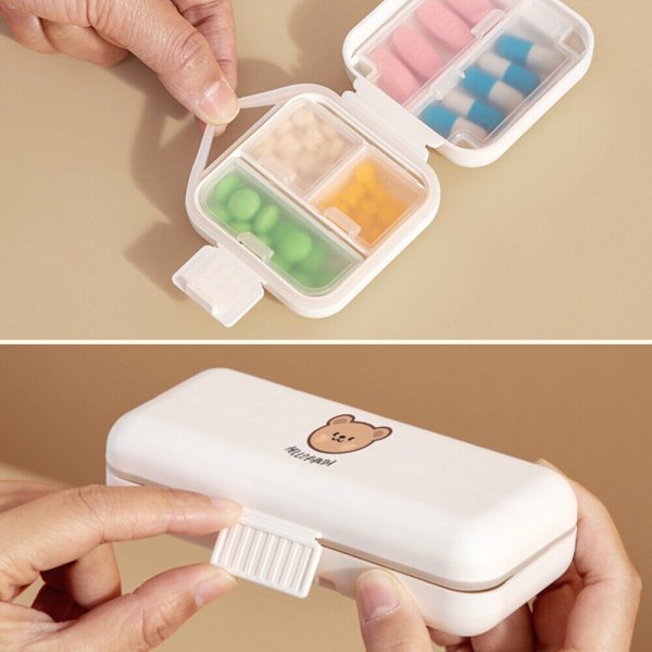 Pill Organizer Pill förvaringsbox LSTYLE1 STYLE1 Lstyle1